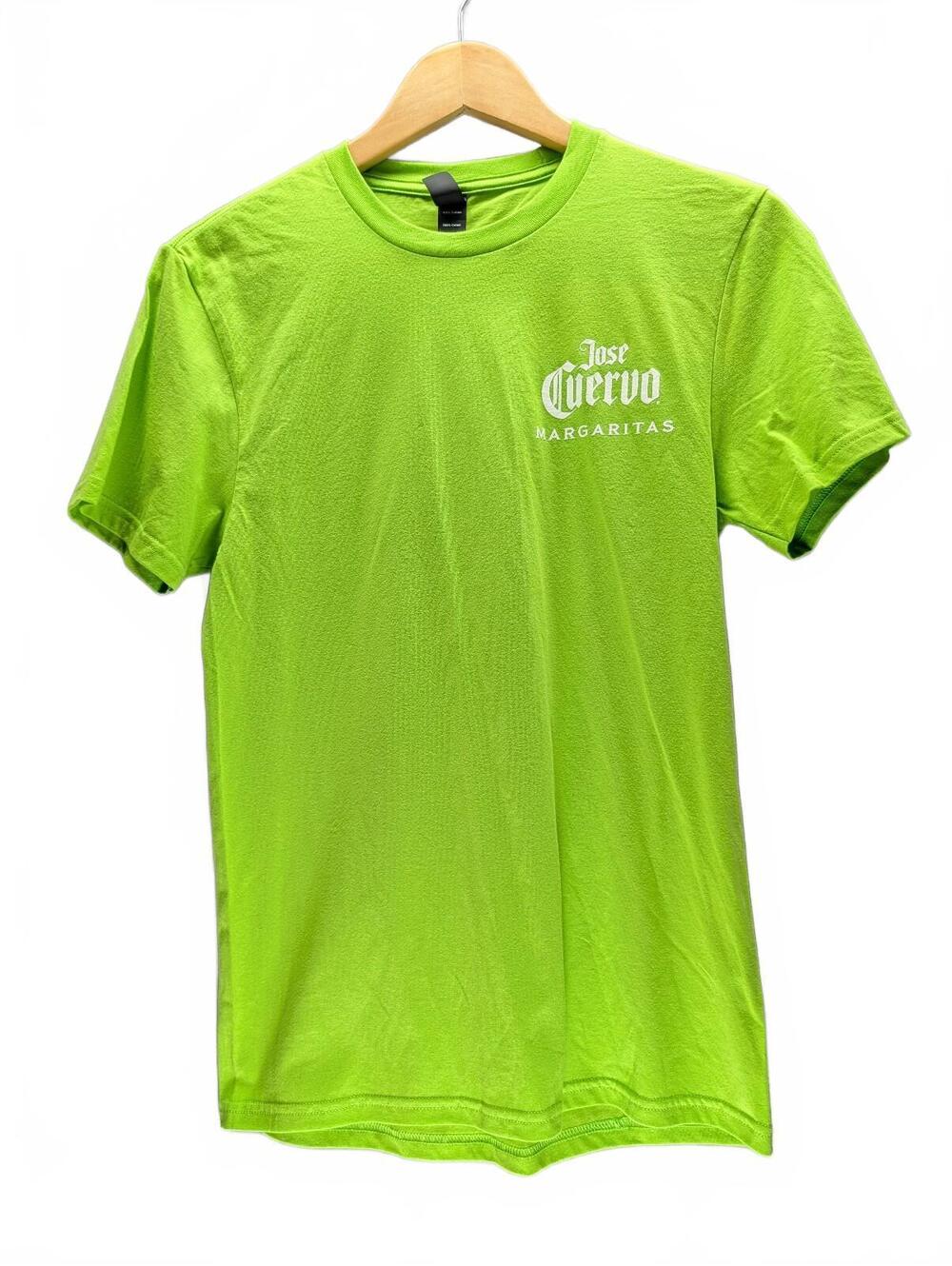 Jose Cuervo Margaritas Bright Green Graphic T-Shirt XS